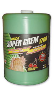 Nettoyant à mains antibactérien en lotion sans eau SUPER CREAM 500ML - AVEC PIERRE PONCE