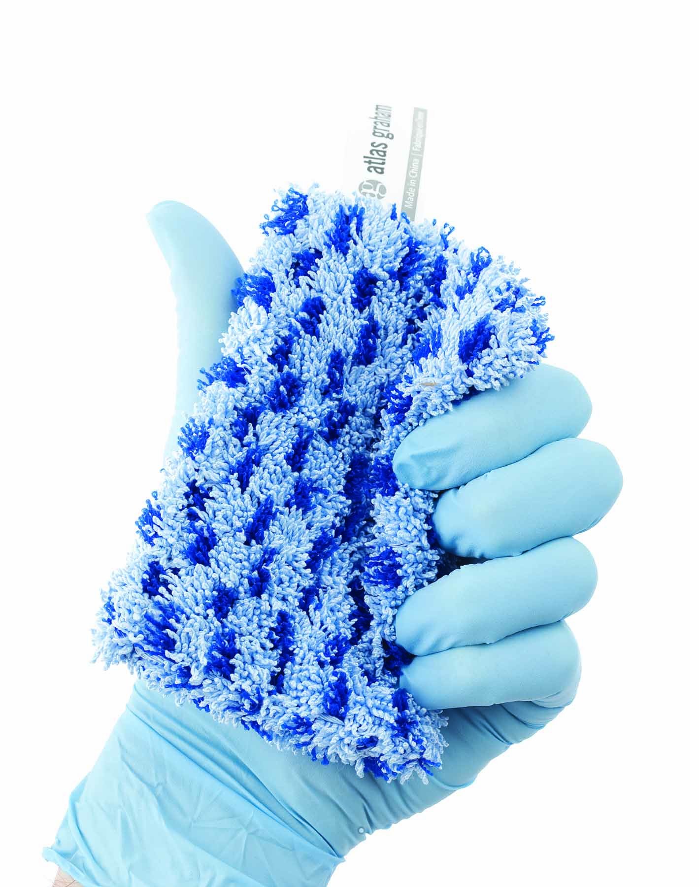 Tampon microfibres UltraSilver bleu