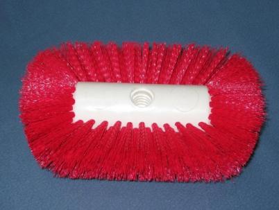 Brosse à bassin large prolypopylène rouge