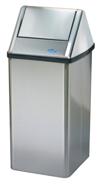 Poubelle en acier inoxydable 80L