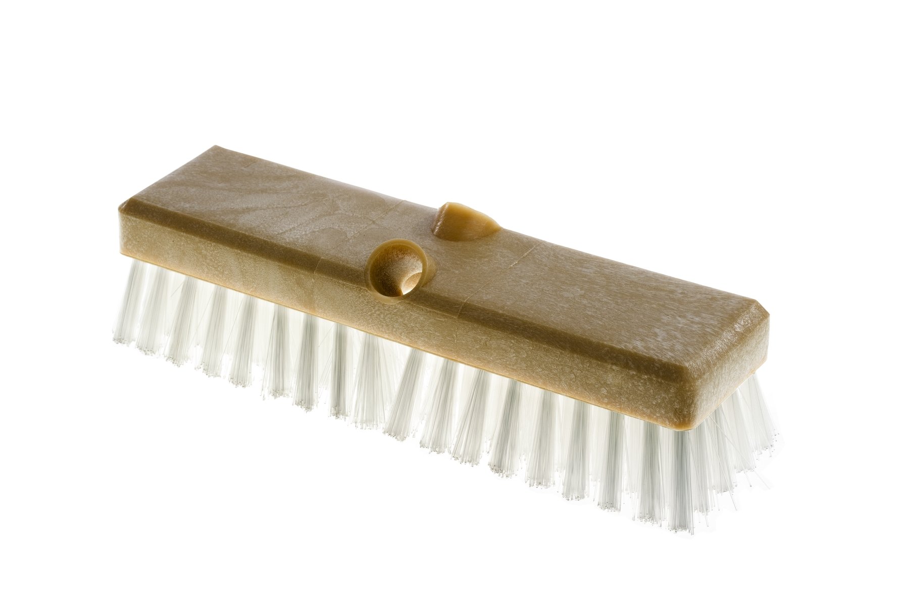 Brosse à plancher 10" en plastique - fibres en polypropylène - MOYEN