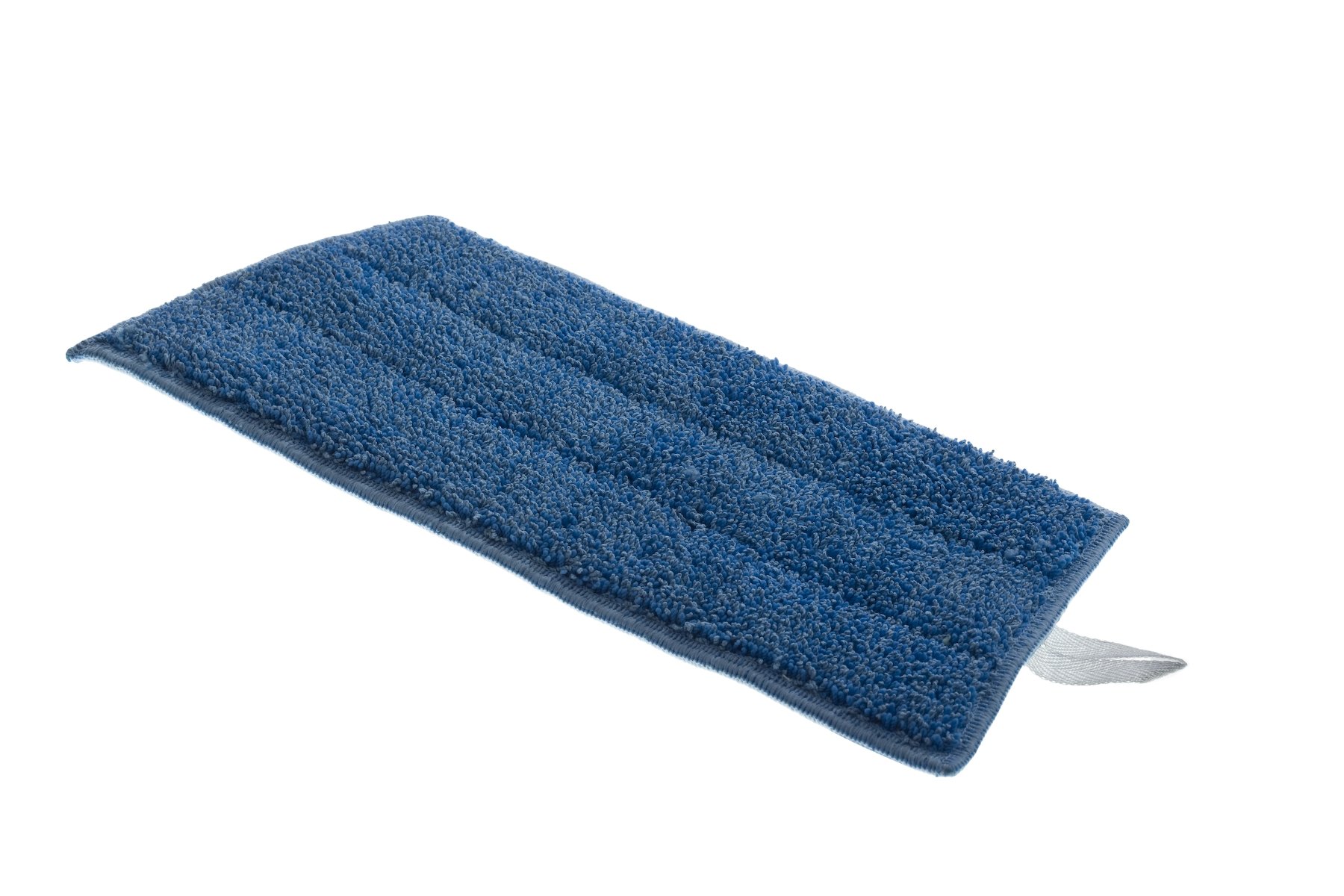 Tampon en microfibre bleue avec velcro 46 cm
