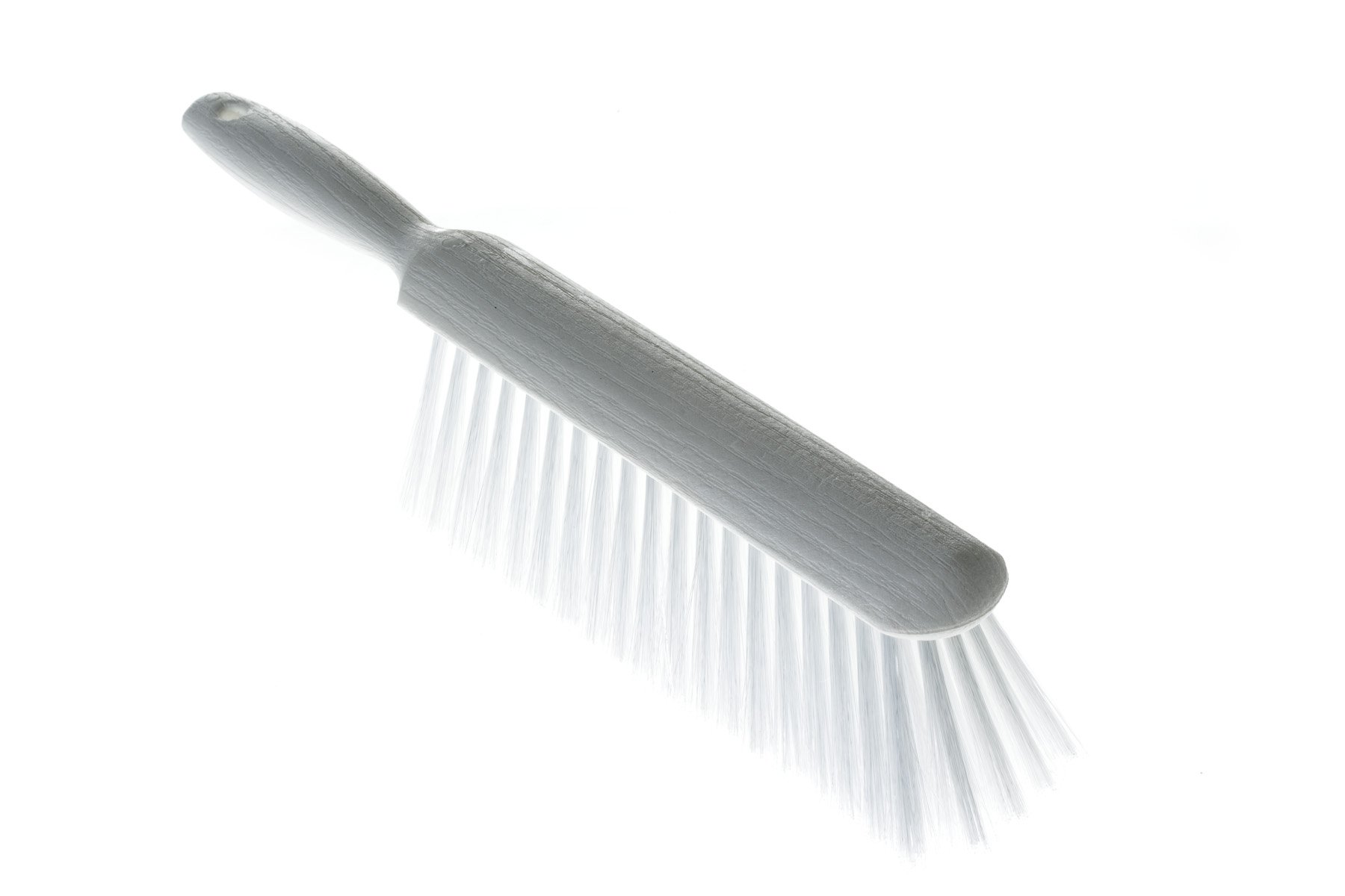 Brosse à comptoirs blanche pour service alimentaire - fibres blanches