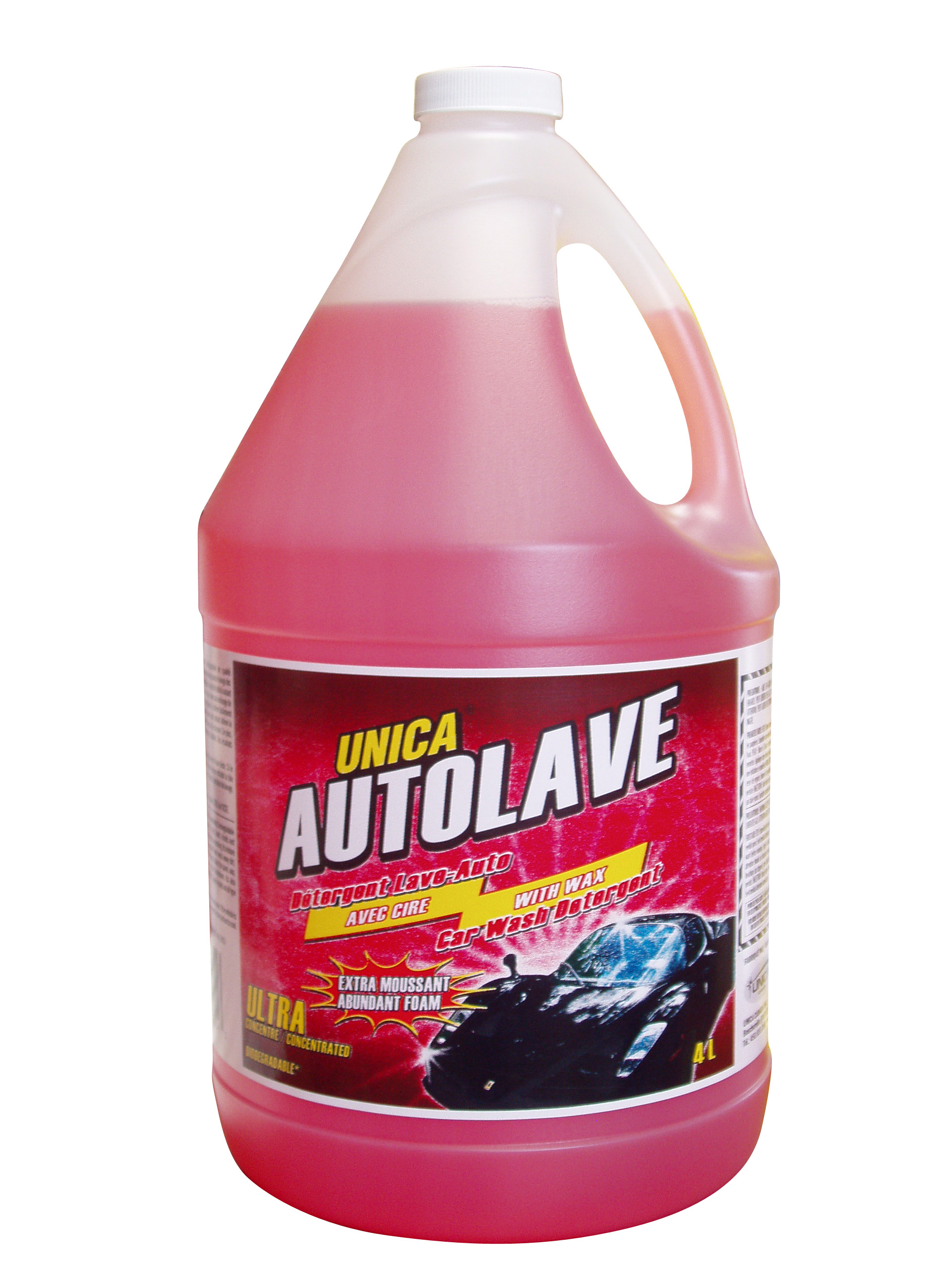 Nettoyant pour auto avec cire