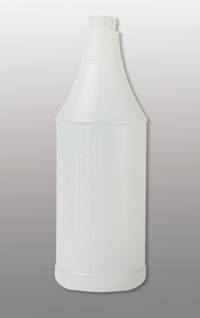 Bouteille translucide 32 oz (960 ml) graduée