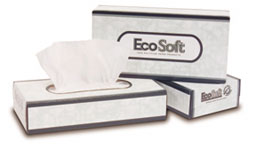 Mouchoirs Ecosoft Green Seal 2 plis 30 X 160 feuilles