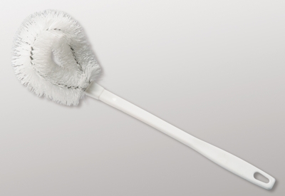 Brosse à cuvette avec centre de fils torsadés