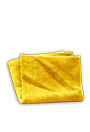Linge microfibre jaune 14"X14"