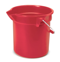 seau ronde rouge 13.2L (3.5 gal)