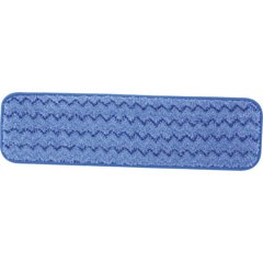 Tampon microfibre bleue humide 18"