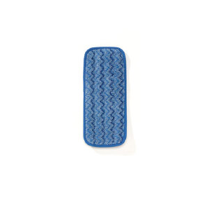 Tampon microfibre bleue humide 11"