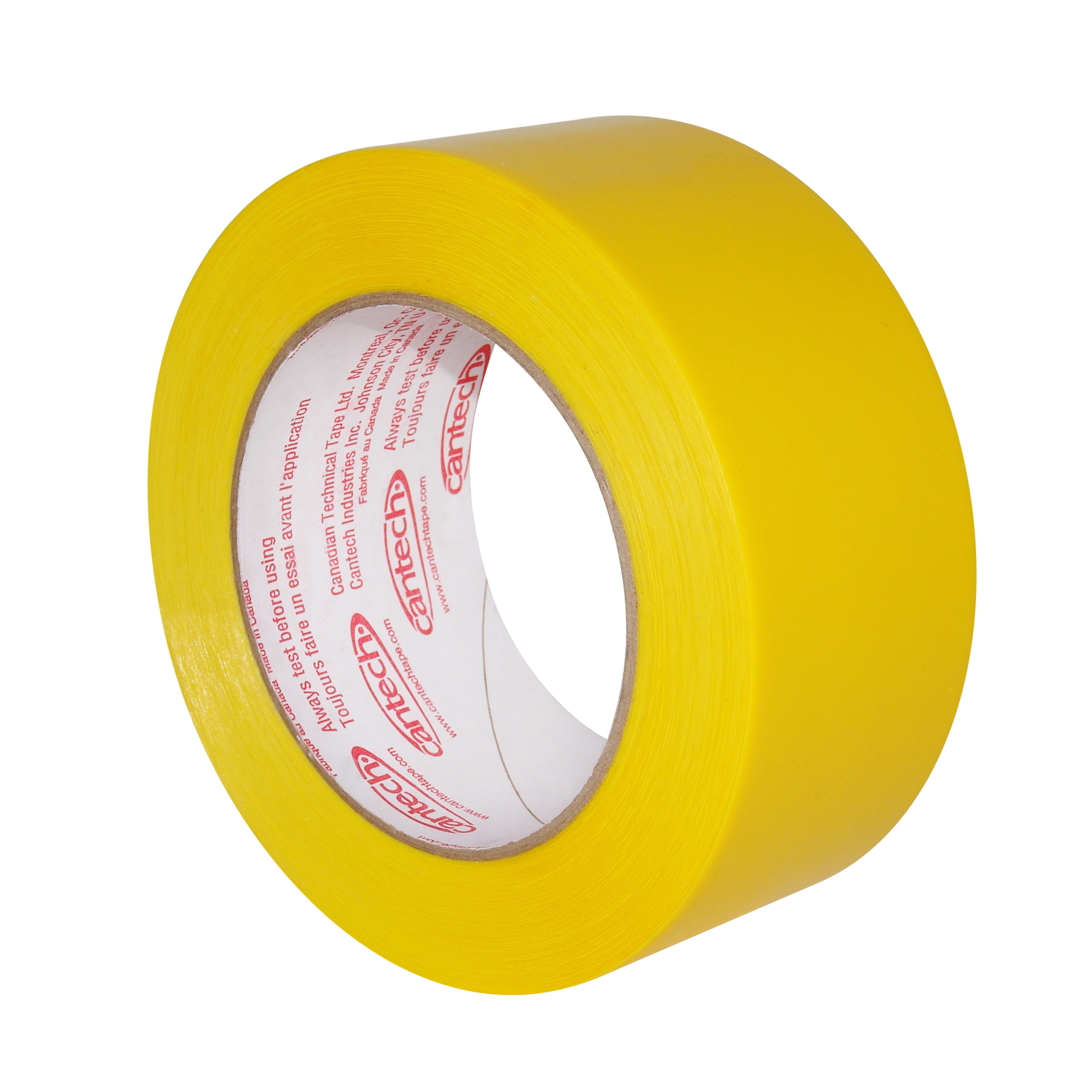 Ruban de polyéthylène jaune 48mm X 33m